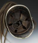 Photo 8 : CASQUE D'ESSAI DE CHASSEURS À CHEVAL, troisième modèle 1880-1881, Troisième République. 27163
