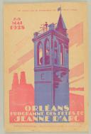 Photo 1 : ORLÉANS - PROGRAMME DES FÊTES DE JEANNE D'ARC - 7 et 8 mai 1928.