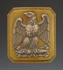 OFFICER'S BELT BUCKLE PLAQUE OF THE NATIONAL GUARD, 1850 model, during the Presidency of Louis-Napoléon. 31200-2