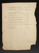 Photo 2 : CAPITATION DES OFFICIERS REFORMEZ retirez dans les Generalitez. INFANTERIE. CAVALERIE. DRAGONS. 2 pages