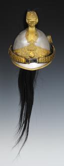 Photo 2 : CASQUE DE DRAGONS, modèle 1872 modifié 1874, Troisième République. 27207-1