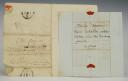 Photo 2 : National House of Disabled Military Veterans. ORDER PLACED WITH CITIZEN DUSAUSSOIS, TIN POTTER, lot of 3 documents. 18905-6
