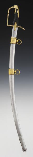 Photo 2 : SABRE D'OFFICIER DE CAVALERIE LÉGÈRE, Premier Empire. 29213