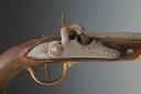 Photo 2 : PISTOLET D'OFFICIER, modèle 1816 transformé à percussion, Restauration - Monarchie de Juillet. 30178