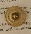 Photo 2 : BUTTON OF THE 3rd INFANTRY REGIMENT, First Empire. 20737-21