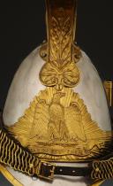 Photo 2 : CASQUE DE LA GARDE RÉPUBLICAINE DE PARIS, modèle 1849 modifié 5 avril 1853, Second Empire. 20534