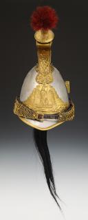 Photo 3 : CASQUE DE LA GARDE RÉPUBLICAINE DE PARIS, modèle 1849 modifié 5 avril 1853, Second Empire. 20534