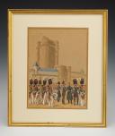 Photo 3 : INFANTERIE DE LA GARDE ROYALE, Restauration : Gouache originale. 32209