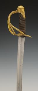 Photo 4 : SABRE D'OFFICIER DE CAVALERIE LÉGÈRE, modèle 1822, Monarchie de Juillet. 29510R