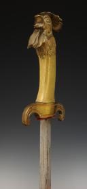 Photo 5 : GLAIVE DE CANTINIÈRE À POIGNÉE TÊTE DE COQ, Monarchie de Juillet. 29502R