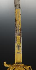 Photo 5 : SABRE DU SOUS-LIEUTENANT PORTE-ÉTENDARD ÉTIENNE FRANÇOIS LÉVÊQUE DES GRENADIERS À CHEVAL DE LA GARDE DES CONSULS, Consulat (1800-1803). 32216