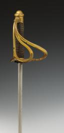 Photo 5 : SABRE D'OFFICIER DE CAVALERIE LÉGÈRE, modèle 1822, Monarchie de Juillet. 29510R
