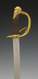 Photo 6 : SABRE D'OFFICIER DE CAVALERIE LÉGÈRE, modèle 1822, Monarchie de Juillet. 29510R