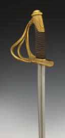 Photo 7 : SABRE D'OFFICIER DE CAVALERIE LÉGÈRE, modèle 1822, Monarchie de Juillet. 29510R