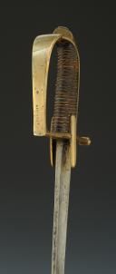 Photo 8 : SABRE DE HUSSARDS, modèle 1777, signé SIMONET, fabrication Révolutionnaire de 1792-1802.
