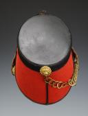 Photo 8 : SHAKO TROUPE DU TRAIN DES ÉQUIPAGES, modèle 1872, Troisième République. 27783