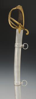 LIGHT CAVALRY OR HONOR GUARD OFFICER'S SABER, First Empire. 28444