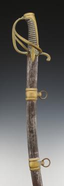 LIGHT CAVALRY OFFICER'S SABRE, Restoration era. 29281.