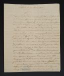 German Army. SIGNED AUTOGRAPH LETTER JM BEDOS, forage controller of the 3rd Corps of the German Army, TO HIS WIFE FÉLICITÉ residing in Montélimar. 18855-16
