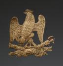INFANTRY OFFICER AND NATIONAL GUARD HIGH COLLAR DESIGN, 1848 model, Second Republic, Presidency of Louis-Napoléon Bonaparte, 1848-1852. 32743-4