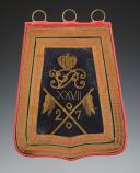 SABRETACHE COMPOSITE DU 27ème RÉGIMENT DE LANCIERS, Grande-Bretagne, Début XXème siècle. 33972