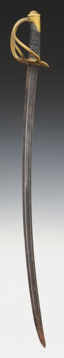 Photo 2 : LIGHT CAVALRY TROOPER SABER, model 1822, Third Republic. 30073.