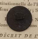 Photo 2 : NAVAL ARTILLERY BUTTON, model 1795, Revolution period. 30265