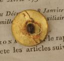 Photo 2 : BUTTON FROM THE 132nd INFANTRY REGIMENT, First Empire. 20737-29