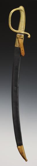 Photo 2 : SABRE TROUPE DE LA GARDE NATIONALE  dit "briquet", modèle An XI, Monarchie de Juillet. 29616R