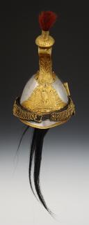 Photo 2 : CASQUE DE LA GARDE DE PARIS, modèle transitionnel model 1849 transformé 1853 puis modifié 20 octobre 1857, Second Empire (1857-1860). 27753-1
