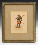 Photo 2 : DETAILLE EDWARD - INFANTRY TROOPS OF THE ANCIENT MONARCHY: engraving, Late 19th century. 32889-1