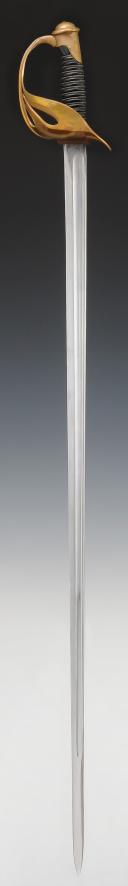 Photo 3 : CAVALRY NON-COMMISSIONED OFFICER'S SABER, model 1896, Third Republic. 29513