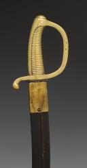 Photo 3 : SABRE TROUPE DE LA GARDE NATIONALE  dit "briquet", modèle An XI, Monarchie de Juillet. 29616R