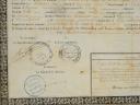 Photo 4 : DISCHARGE PAPERS OF A SOLDIER FROM THE ARMY OF THE RHINE IN 1870, RELEASED ON DECEMBER 31, 1871, Second Empire - Third Republic. 29474R