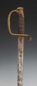 Photo 4 : SABRE D'OFFICIER D'INFANTERIE, modèle 1855, Troisième République. 31121