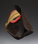 Photo 4 : BICORNE OFFICER'S HAT OF THE 11th DRAGOON REGIMENT, Second Empire. 27738
