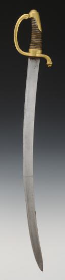 Photo 4 : SABRE DIT " BRIQUET " D'INFANTERIE DE LA GARDE IMPÉRIALE, modèle 1804, Premier Empire. 34683