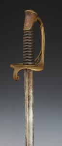 Photo 6 : SABRE D'OFFICIER D'INFANTERIE, modèle 1855, Troisième République. 31121