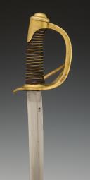 Photo 7 : SABRE TROUPE DE CAVALERIE LÉGÈRE, modèle 1822 modifié Troisième République. 29526