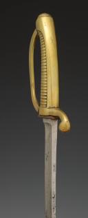 Photo 8 : SABRE TROUPE DE LA GARDE NATIONALE  dit "briquet", modèle An XI, Monarchie de Juillet. 29616R