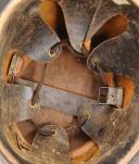 Photo 8 : SHAKO TROUPE DE CHASSEURS À CHEVAL, modèle 1874, Troisième République. 28138-4