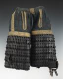 Photo 10 : JAPANESE ARMOR OF TETSU KURO URASHI NURI GOMAIDŌ GUSOKU TYPE, EDO PERIOD, Mid-19th century. 29924R