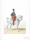 1824. Chasseurs à Cheval. Capitaine en Second (24e Régiment - des Vosges).