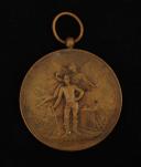 BRONZE MEDAL, OFFERED BY THE GENERAL FIRE INSURANCE COMPANY FRANCE, Third Republic. 25368-2