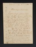 Spanish Army. HANDWRITTEN LETTER FROM CORPORAL VOLTIGEUR GRIVELET TO HIS PARENTS, Valdemoro, October 29, 1812. 18855-17