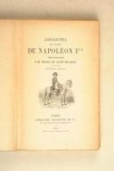 Photo 1 : MARCO DE SAINT-HILAIRE. Anecdotes au temps de Napoléon 1er.