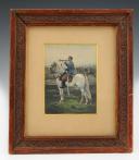 DETAILLE ÉDOUARD - HUSSAR TRUMPET Third Republic: color engraving, Third Republic. 32889-2