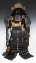 JAPANESE ARMOR OF TETSU KURO URASHI NURI GOMAIDŌ GUSOKU TYPE, EDO PERIOD, Mid-19th century. 29924R