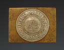 PLAQUE DE CEINTURON TROUPE PRUSSIENNE, modèle 1842, Koppelschloss des Preussischen Infanterie, 1842-1895. 32743-3