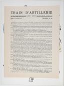 Photo 2 : L'ARMEE FRANCAISE Planche No 55 - TRAIN D'ARTILLERIE - L. Rousselot